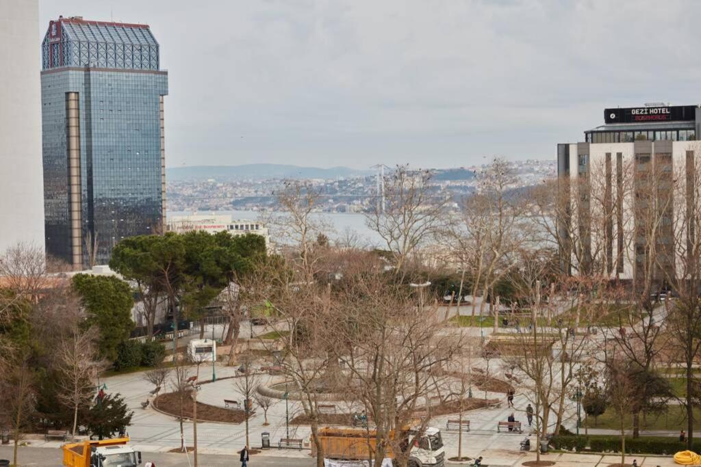 Taksim Square Apartment, Great View, Luxury Стамбул Экстерьер фото