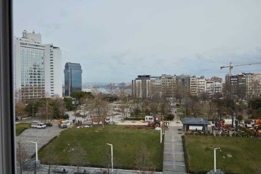 Taksim Square Apartment, Great View, Luxury Стамбул Экстерьер фото